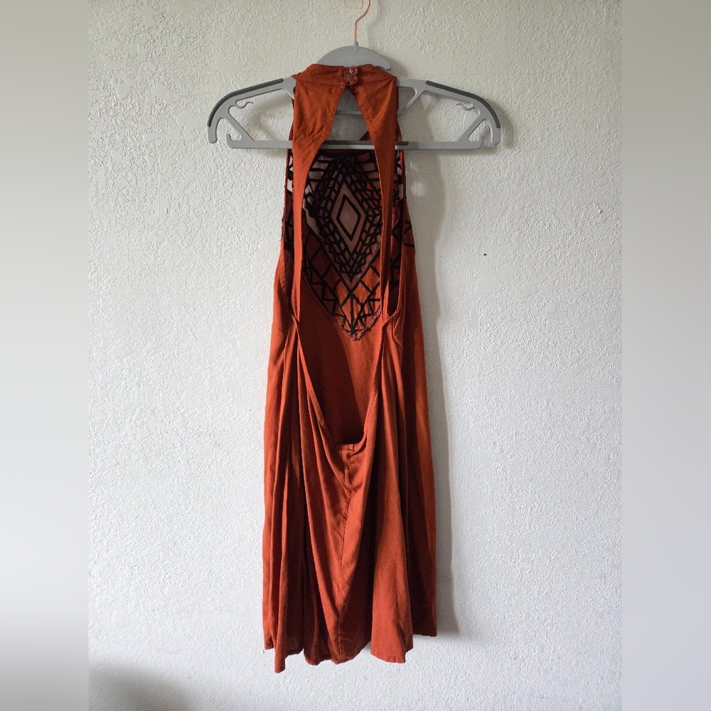 Tallow Xx Free People Copper Halter Dress - Picture 5 of 8